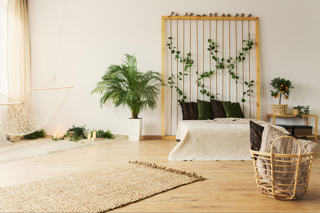 Eco-Friendly Wood Finishes What Is VOC Flooring Room with Wood Floor and Rug